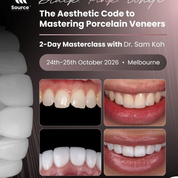 BLACK. PINK. WHITE. The Aesthetic Code to Mastering Porcelain Veneers October 2026